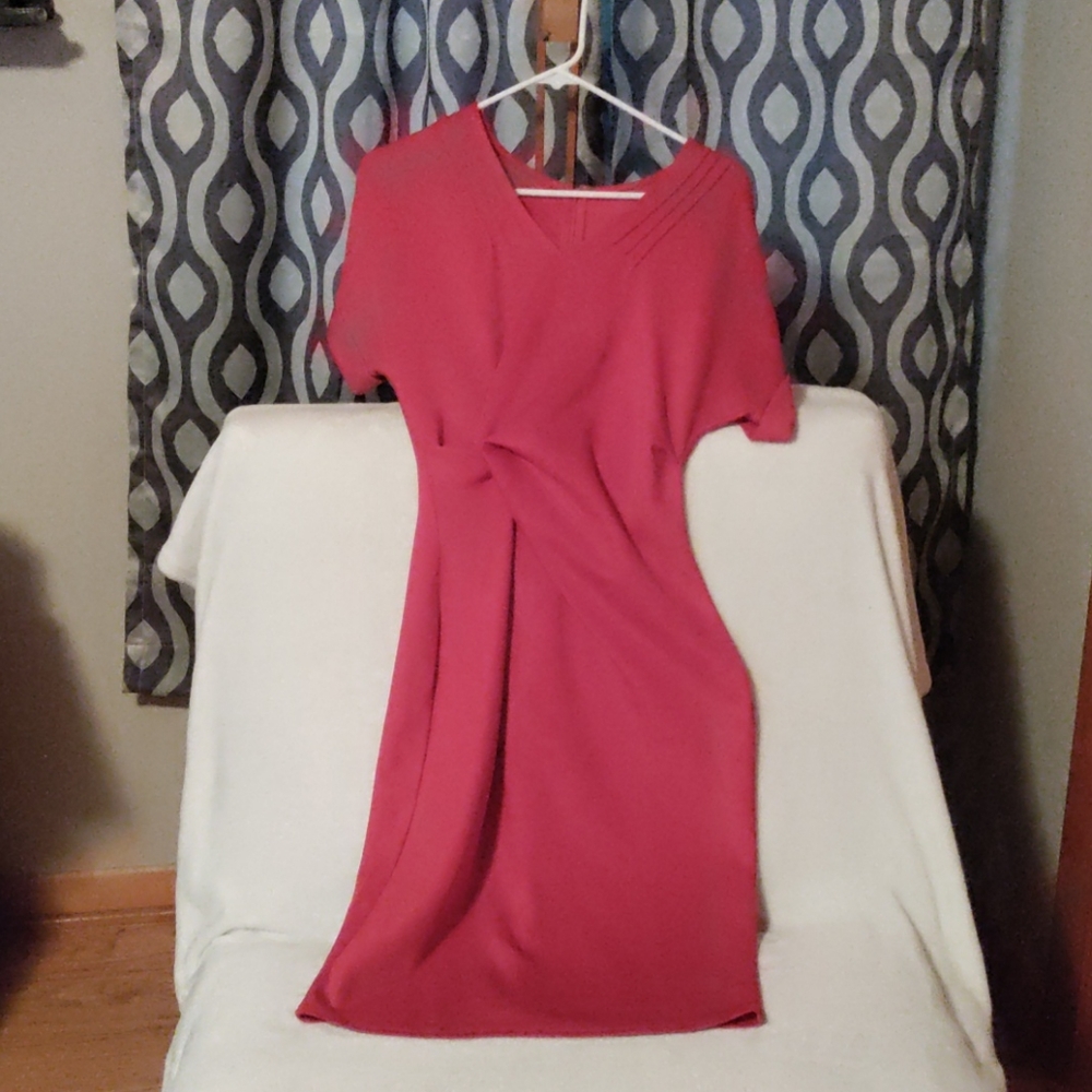 Red dress